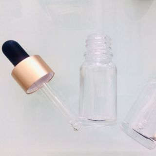 CHAI SERUM 10ML, VAI TRÒN, NẮP HÚT CAO SU