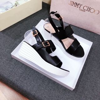 Giày sandal đế xuồng quai cài