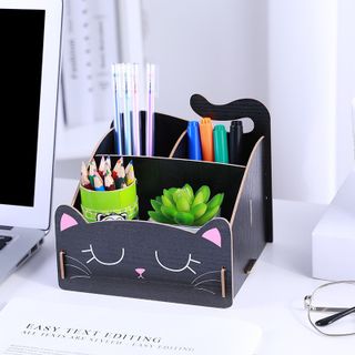 Kệ Gỗ Đựng Bút Hình Thú