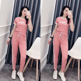 Bộ thể thao nữ, chất zip giá sỉ