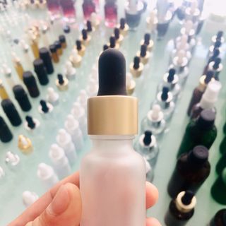 CHAI SERUM 20ML, XI MỜ, NẮP HÚT CAO SU