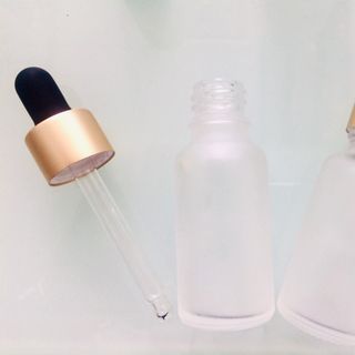CHAI SERUM 20ML, XI MỜ, NẮP HÚT CAO SU