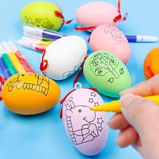Bộ 1 trứng tô và 4 bút lông 5k8