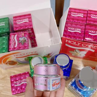 KEM DƯỠNG TRẮNG DA TRỊ MỤN MỜ THÂM HOLY CARE (HỒNG)