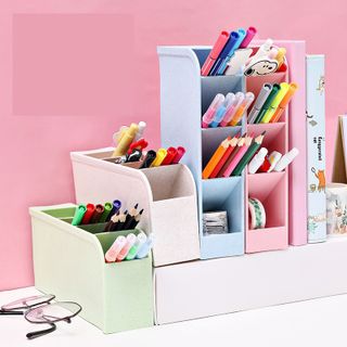Kệ Đựng Bút 4 Ngăn Đứng Đa Năng