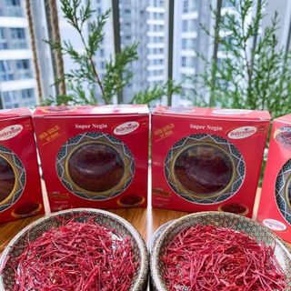 Nhụy Hoa Nghệ Tây Saffron Bahraman Super Negin Red Gold Of Iran