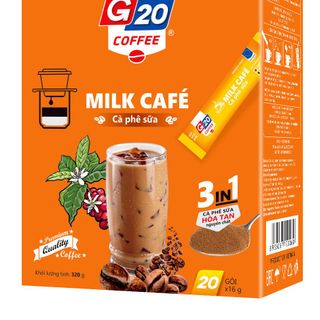 CÀ PHÊ HÒA TAN 3IN1 - VỊ HÀI HÒA- HỘP 12 GÓI X 16GR