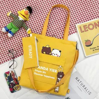 Túi tote kèm túi nhỏ Panda Yier WS (Cái) SP004689