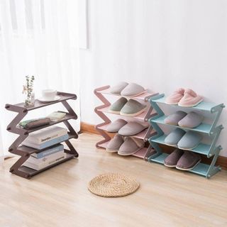Kệ Giày Dép 4 Tầng Chữ Z