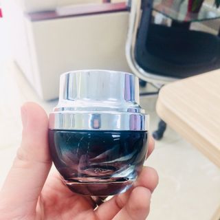 HŨ ĐỰNG KEM 30G, OMBRE XANH ĐEN, NẮP XI BẠC