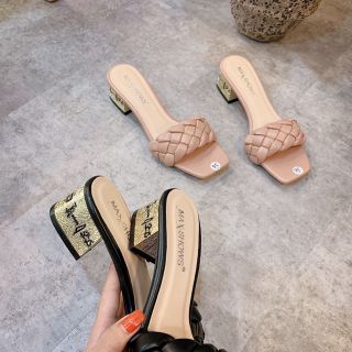 Dép da nữ quai ngang