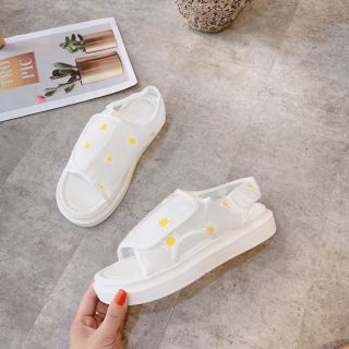 Giày sandal lưới hoa cúc