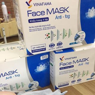 Khẩu Trang Y Tế FACE MASK VINAFAMA Anti - fog