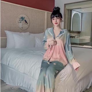 Đồ bộ pijama lụa qc siêu mát siêu sang chảnh ...