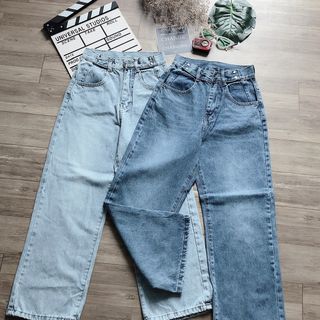 Quần baggy nữ ống rộng kho chuyên sỉ jean 2KJean