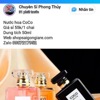 Nmẫu mước hoa y hình mùi siêu mẫu mới 50ml