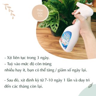 Thảo Mộc 10s - Chế phẩm dịệt côn trùng sinh học