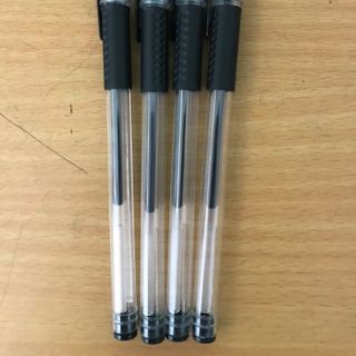 Combo 100 bút bi nước màu đen, đỏ, xanh