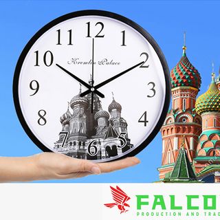Đồng hồ treo tường khách sạn Falcon giá rẻ