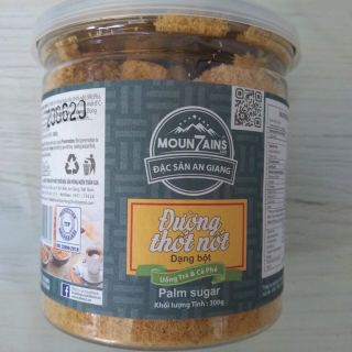 Đường thốt nốt bột hũ 300gr