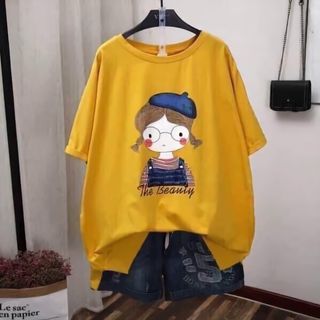 Áo thun rộng Free size