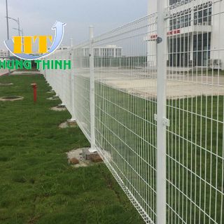 Hàng rào lưới thép hàn mạ kẽm ,sơn tĩnh điện D5 a50x200 giá sỉ