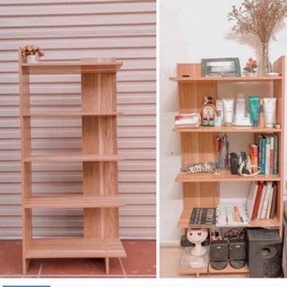 KỆ SÁCH GỖ LẮP GHÉP (CÓ SẴN) CAO 1M2 RỘNG 50CM Mã sản phẩm: 225186