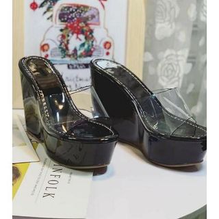 Dép cao gót đế xuồng mika