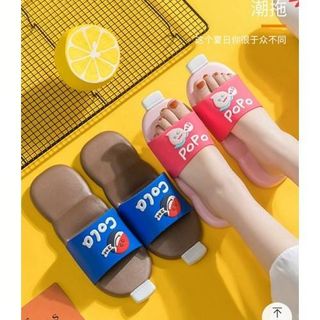 Dép quai ngang nhựa hình chai nước cute