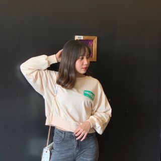 Áo thun kiểu dáng croptop giá sỉ