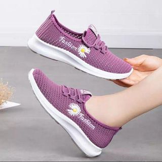 Giày bata nữ hoa cúc Fashion
