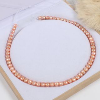 Dây ngọc trai nguyên liệu - Hạt tròn(9-10ly) - AAA+ (Bề mặt hoàn hảo bóng sáng) - CTJ8
