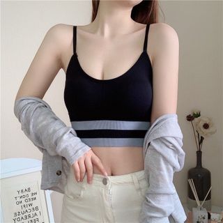 Áo bra sọc ngang