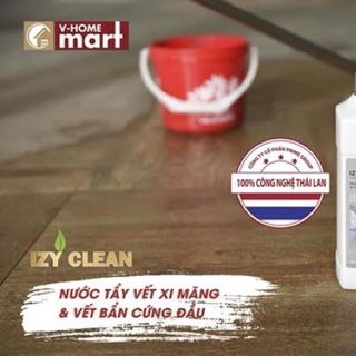 NƯỚC TẨY XI MĂNG VẾT BẨN CỨNG ĐẦU IZY CLEAN THÁI LAN