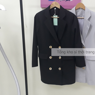 Áo vest túi ngực nẹp gấu nguýt tròn