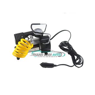 Bơm xe hơi, Bơm lốp ô tô 1 xi lanh Air Compressor - Kèm hộp đựng hàng cao cấp