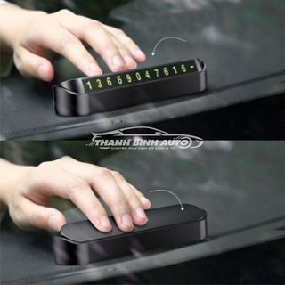 Bảng Để Lại Kèm Giá Đỡ Điện Thoại Trên Ô Tô Khi Đỗ Xe