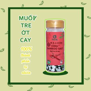 Muối tre ớt cay