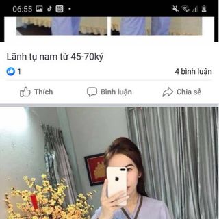 Đồ lam nữ- Mẫu tim viền vải kate