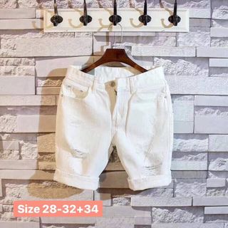 Quần short jean nam chất