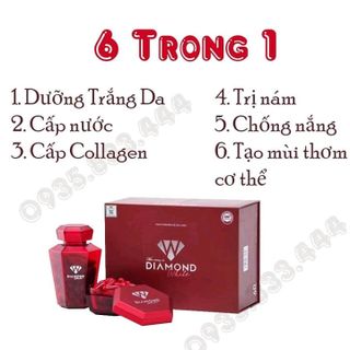 viên dưỡng trắng da Diamond white