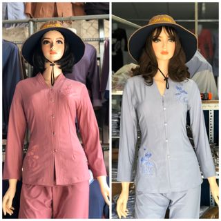 Đồ đi chùa- Mẫu bà lai vải thun