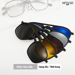 Kính mắt đa tròng 5 trong 1 - Mẫu 2020 gọng dẻo T2307