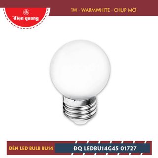 Đèn LED bulb Điện Quang ĐQ LEDBU14G45 01727 giá sỉ giá sỉ