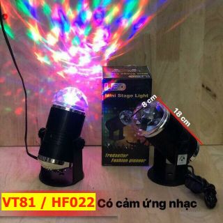 Đèn led vũ trường cảm ứng âm thanh VT81 / HF022 mẫu mới