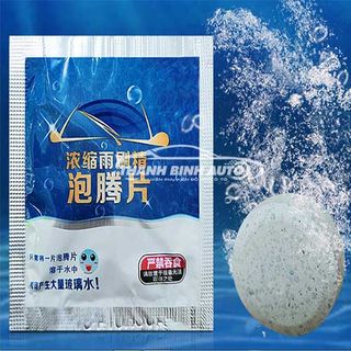 Viên Sủi Rửa Kính Ô Tô, Xe Hơi Siêu Sạch