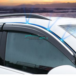 Bộ Vè Che Mưa Chỉ Mạ Mazda 6