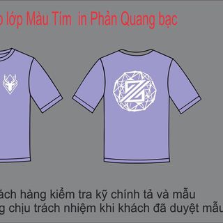 Áo Lớp hiệu ứng phản quang 1