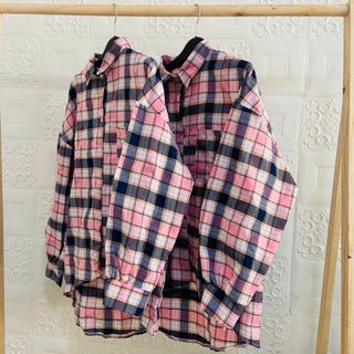Áo Khoác Sơ Mi Kẻ Sọc Nữ lai bầu giá sỉ, giá bán buôn