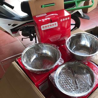 Bộ rổ nạo đa năng